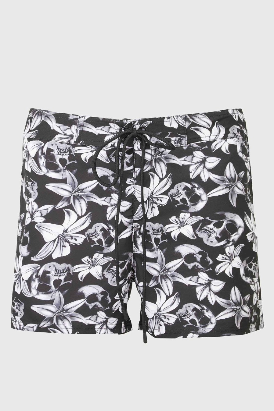 Men KILLSTAR Swimwear | Denarian'S Coin Swim Shorts [Plus] Black