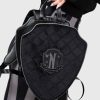 Accessories MGM WEDNESDAY Backpacks | Not Friends Material Backpack Black