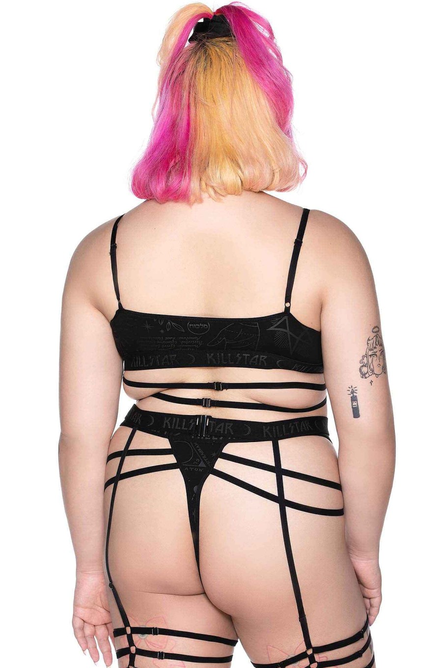 Plus KILLSTAR Intimates | Hex Club Bralet [Plus] Black