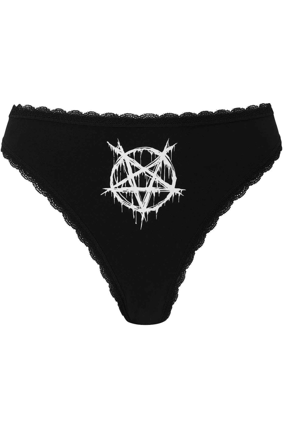 Women KILLSTAR Intimates | Lilith'S Blood Panty Black