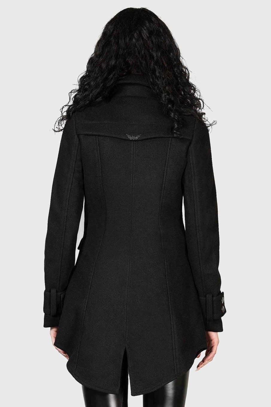 Women KILLSTAR Outerwear | Deimos Nightmare Coat Black