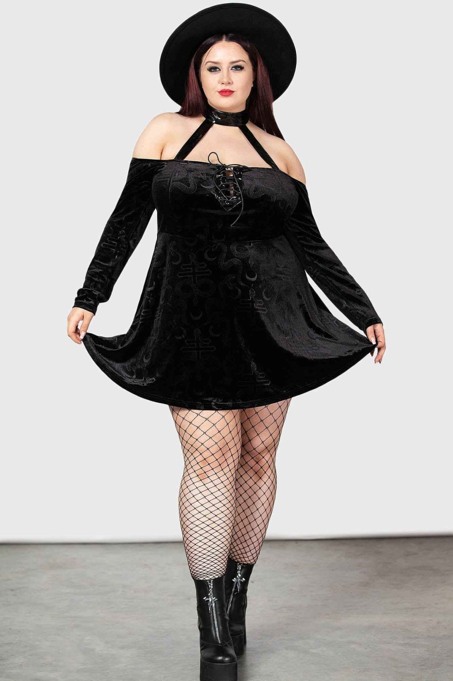 Plus KILLSTAR Dresses | Eternal Dress [Plus] Black