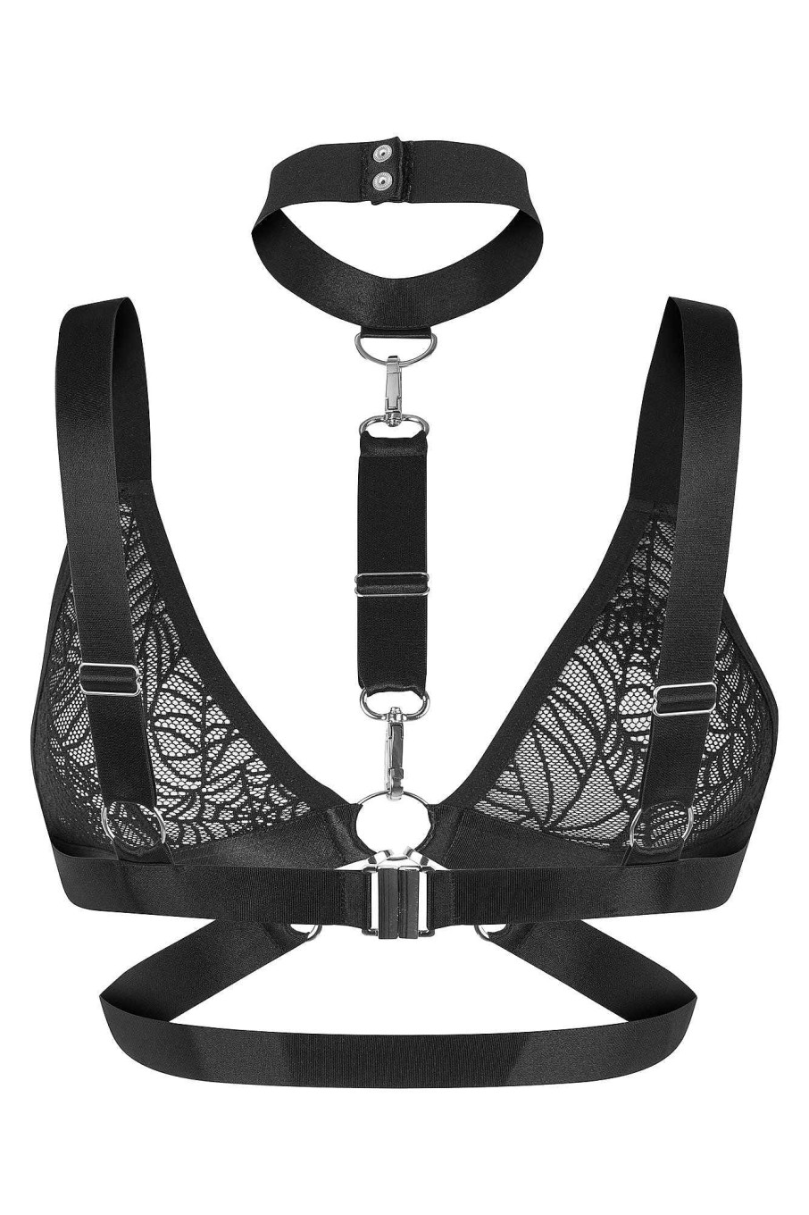 Women KILLSTAR Intimates | Tangled Bralet Black