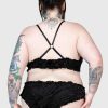 Plus KILLSTAR Intimates | Dark Fairyland Bralet [Plus] Black