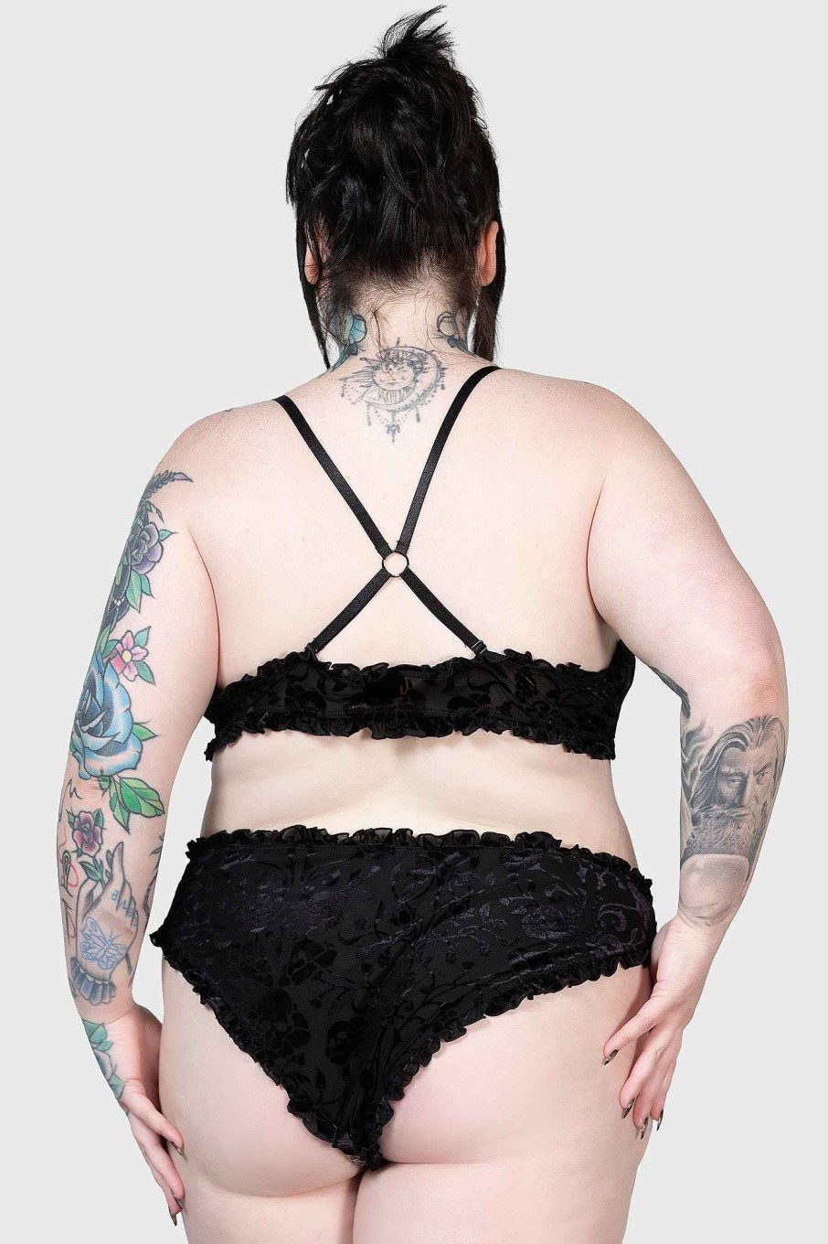 Plus KILLSTAR Intimates | Dark Fairyland Bralet [Plus] Black