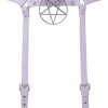 Accessories KILLSTAR Harnesses & Belts | Baby Hex Suspender Belt [ ] [Plus] Lilac