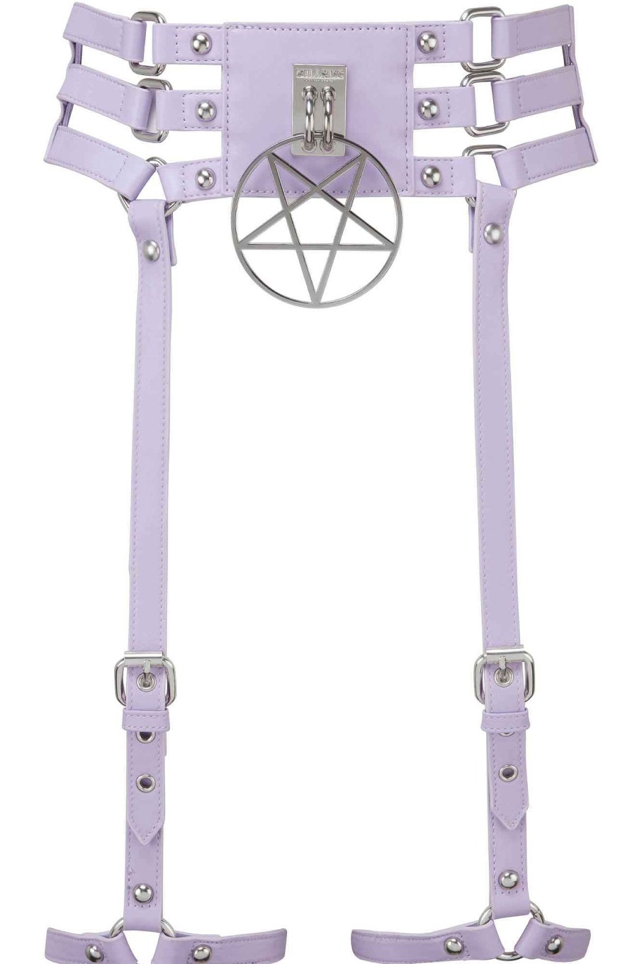 Accessories KILLSTAR Harnesses & Belts | Baby Hex Suspender Belt [ ] [Plus] Lilac