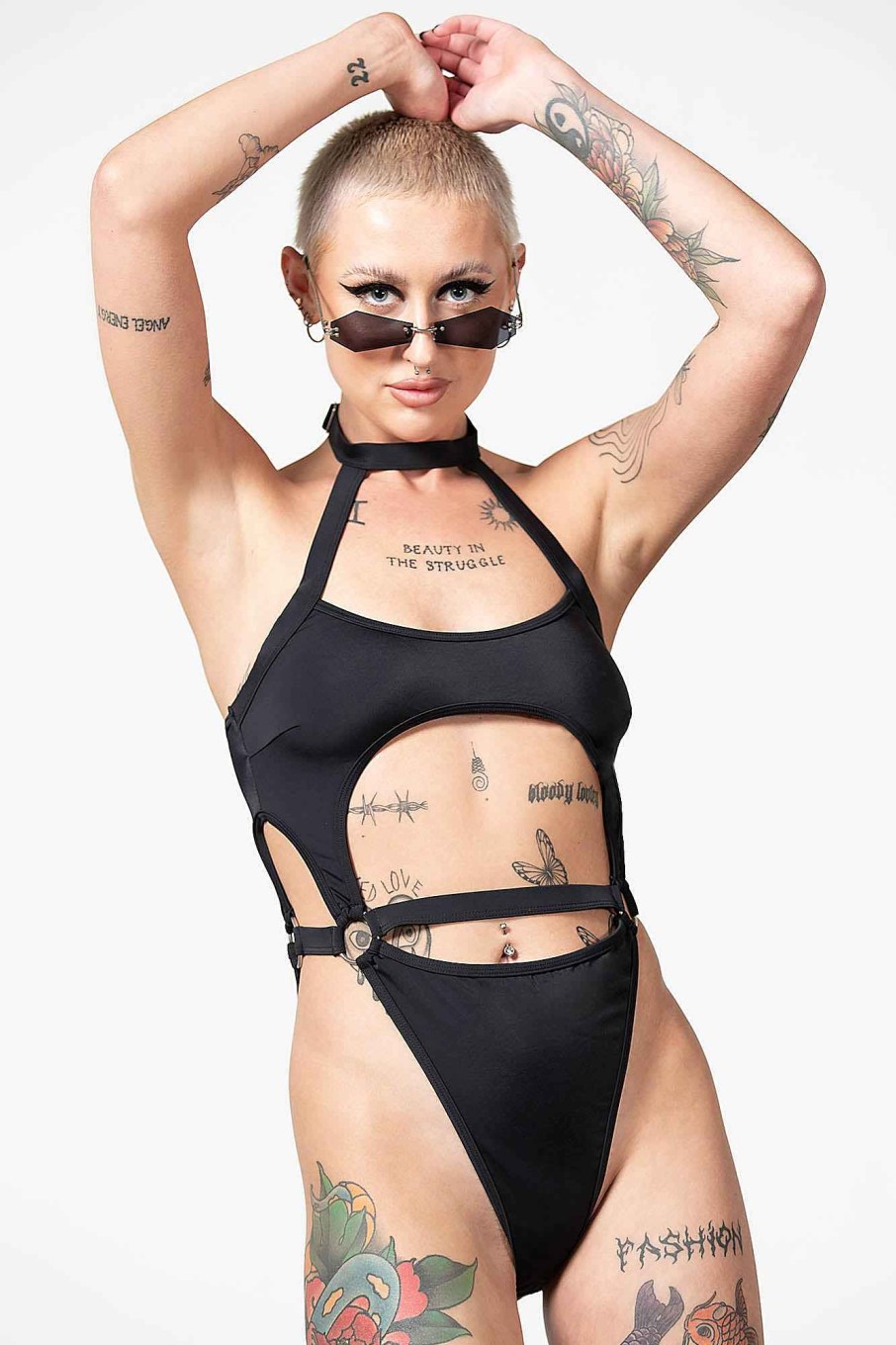 Women KILLSTAR Swimwear | Wendy Swimsuit Black