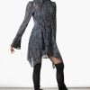 Women KILLSTAR Dresses | Woodland Witch Collar Dress Black