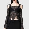 Women KILLSTAR Tops | Webstera Top Black