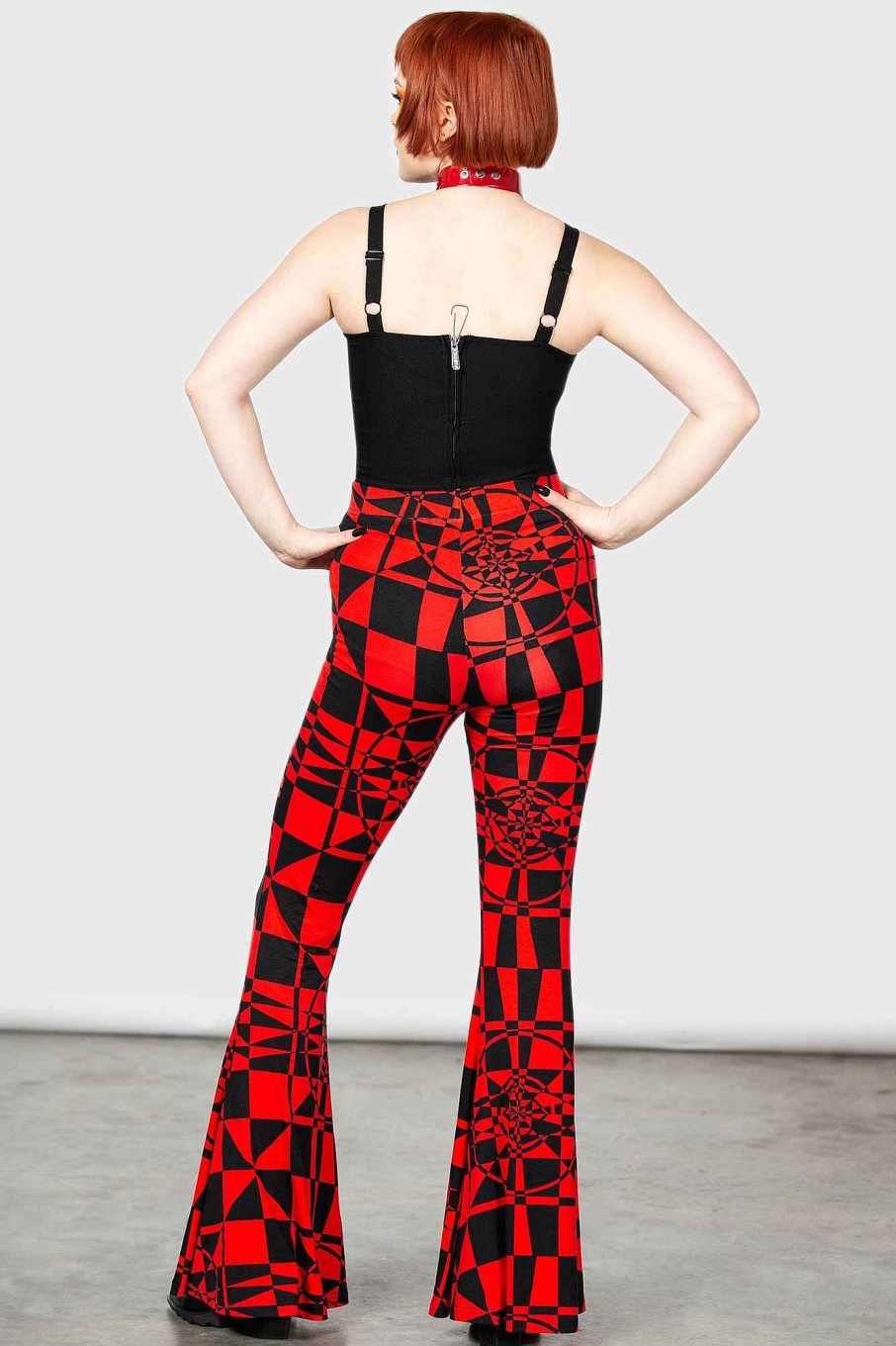 Women KILLSTAR Co-Ords | Suspiria Mood Flares [Black/ ] Red