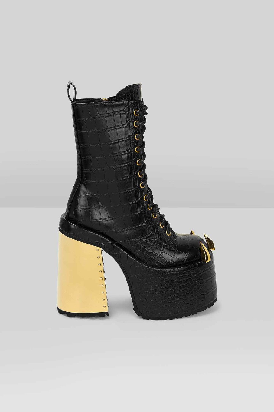 Shoes KILLSTAR | Repetilia Boots Black