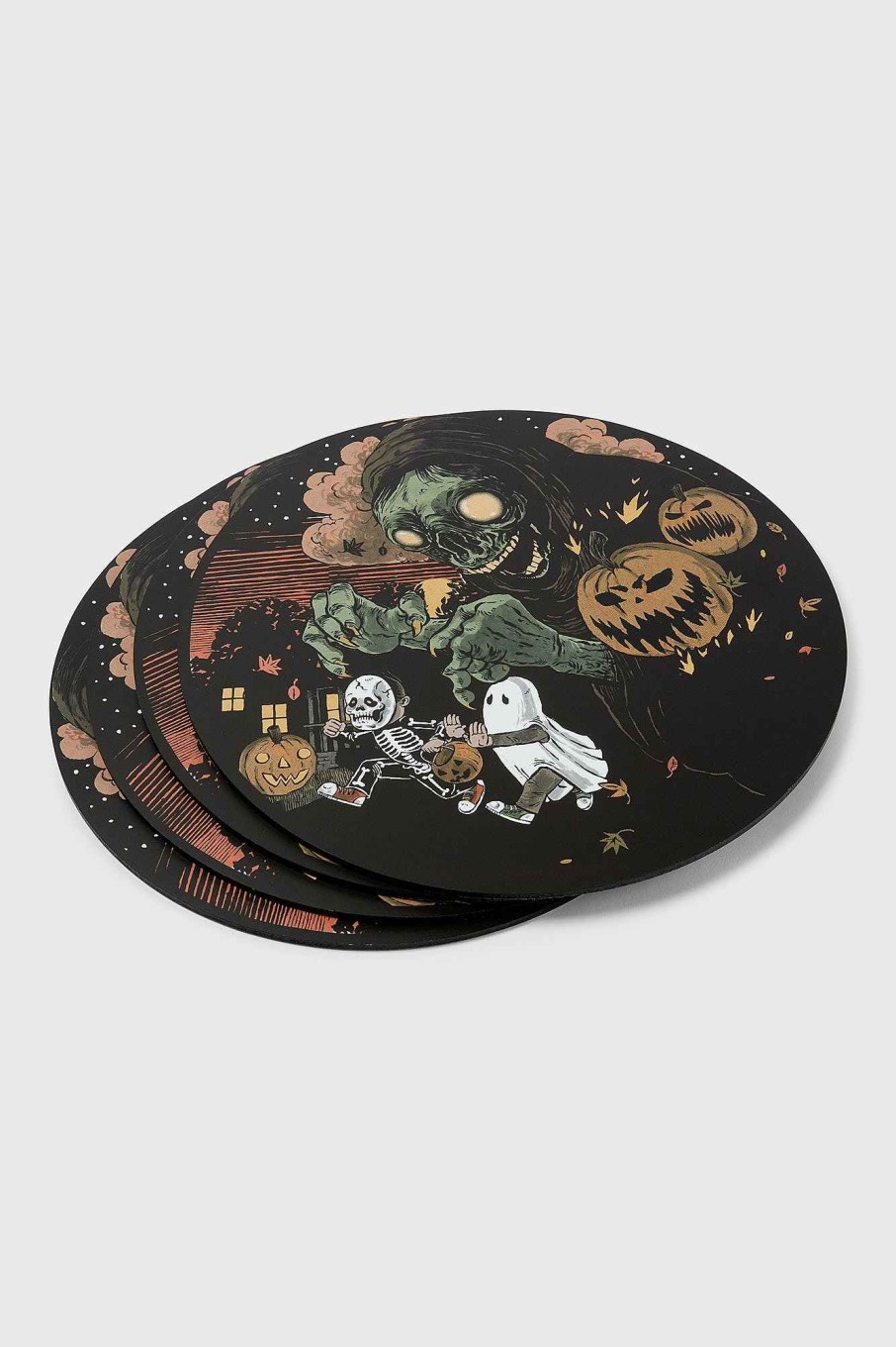 Home KILLSTAR Tableware | Halloween Is Everyday Placemat Set Orange