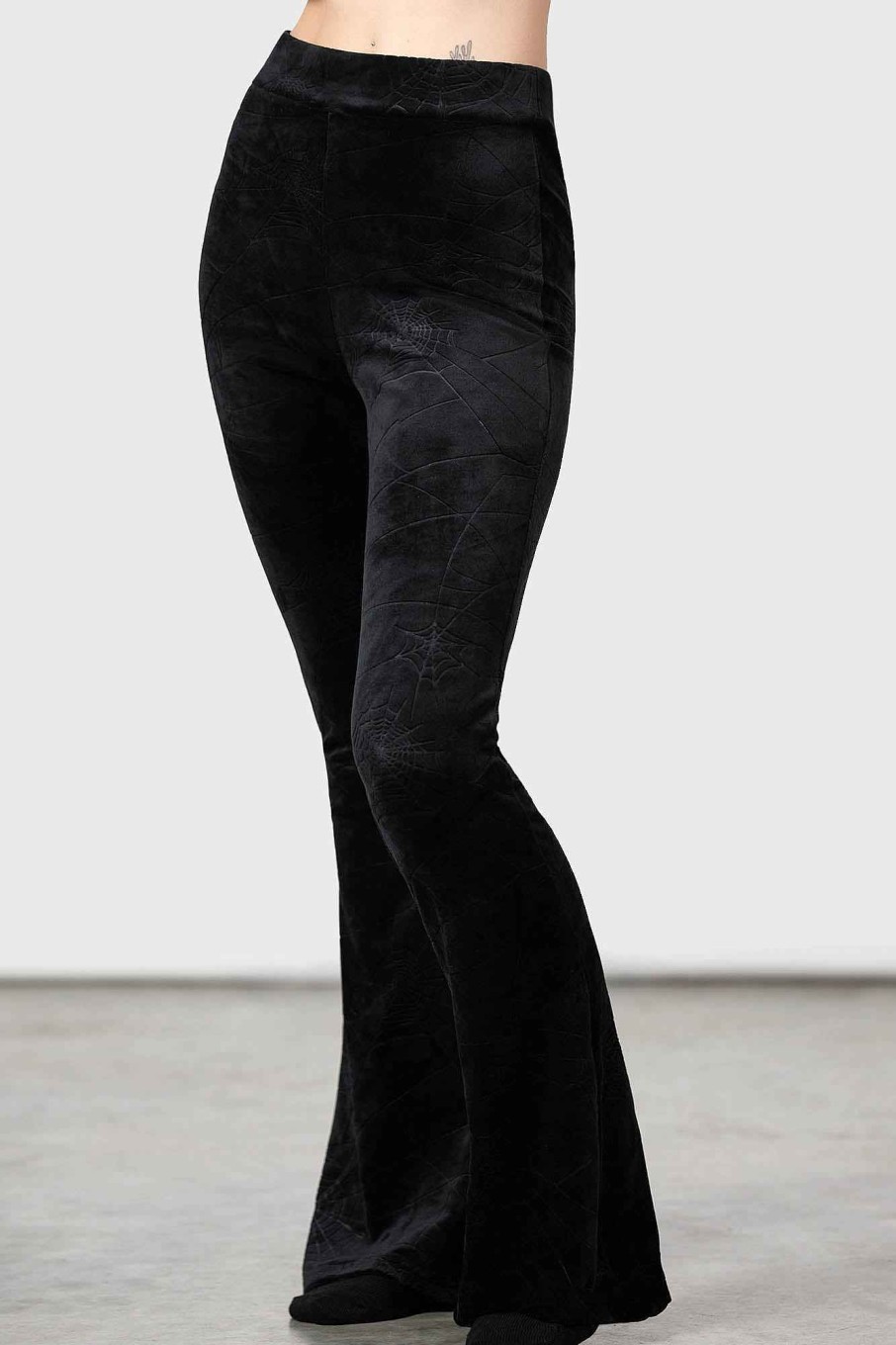 Women KILLSTAR Loungewear | Lulluspider Flares Black