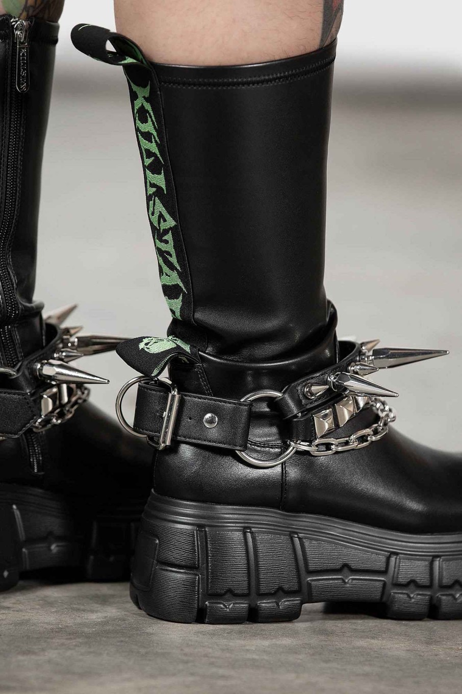 Accessories KILLSTAR Harnesses & Belts | We R Wicked Bootstrap Black