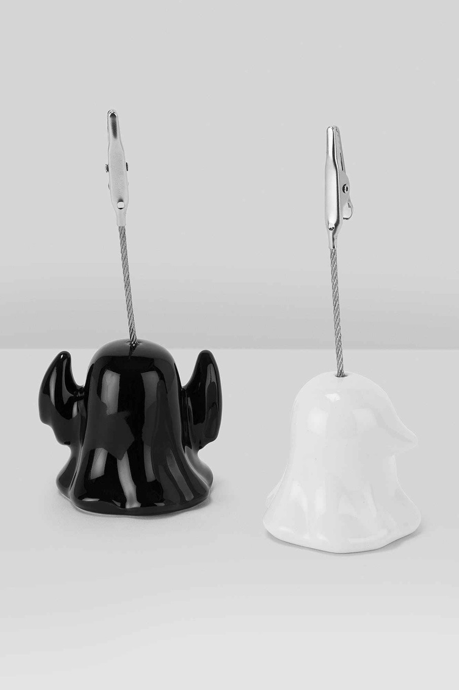 Home KILLSTAR Decor | Boo Eek Picture Holder (Set Of 2) Black/White