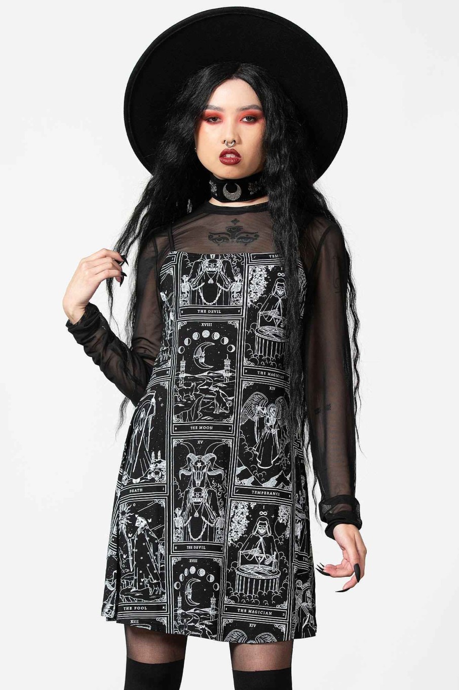 Women KILLSTAR Dresses | Believer 2-Piece Dress Black