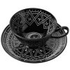 Home KILLSTAR Cups & Mugs | Zodiac Cup & Saucer Black