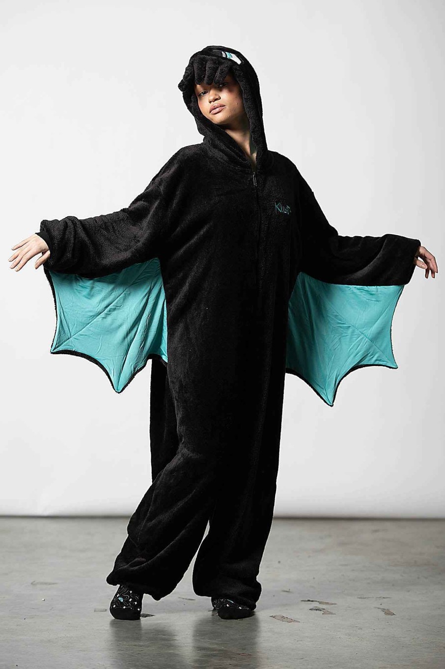 Women KILLSTAR Loungewear | Cthulhu Onesie Black