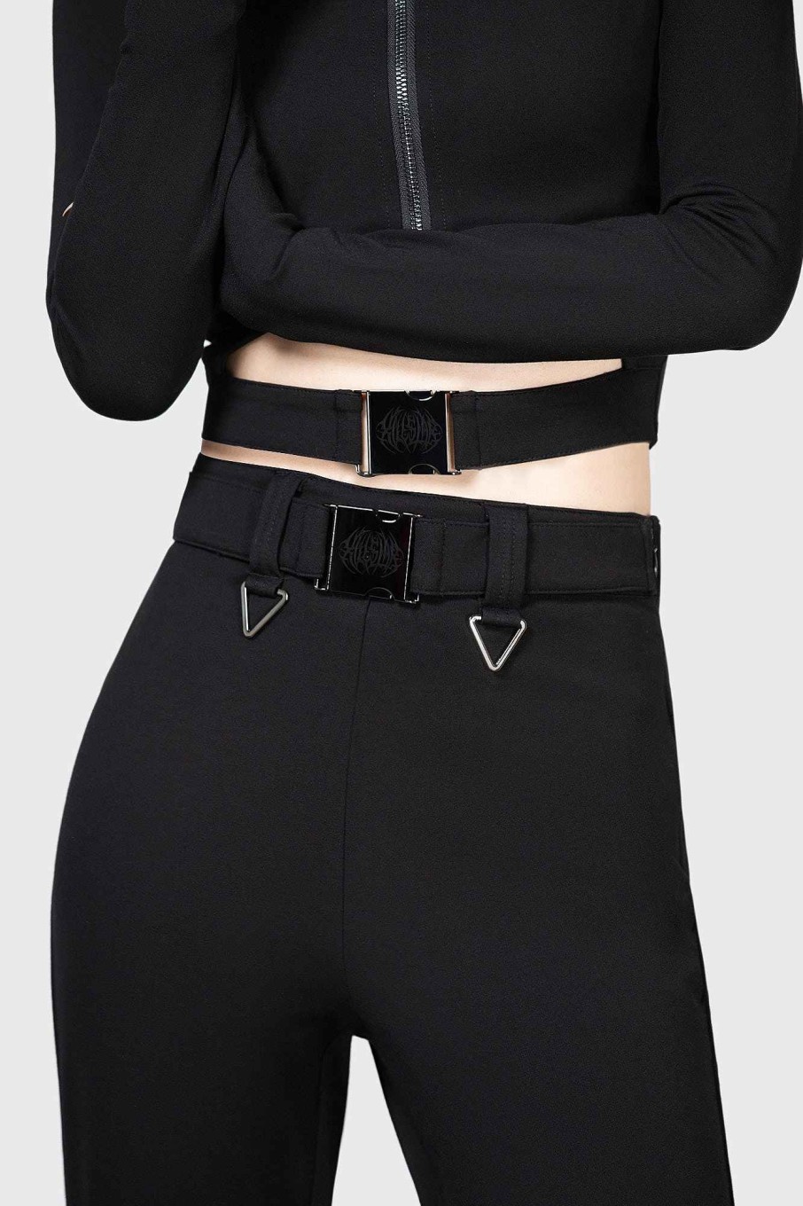 Women KILLSTAR Bottoms | Vortatrix Trousers Black