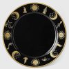 Home KILLSTAR Tableware | Folk Horror Dinner Plate Black