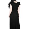 Women KILLSTAR Dresses | Ripley T-Maxi Dress Black