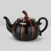 Home KILLSTAR Cups & Mugs | Pumpkin Teapot Black