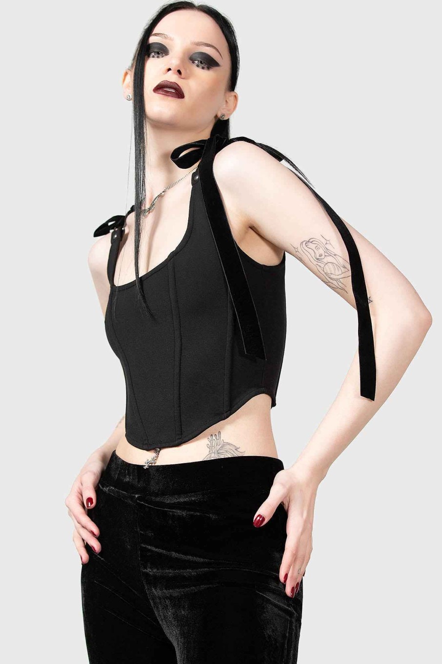 Women KILLSTAR Tops | Flora Corset Top