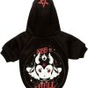 Home KILLSTAR Pets | See U In Hell Pet Hoodie Black