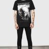 Women KILLSTAR Tops | Lonely Dark T-Shirt Black