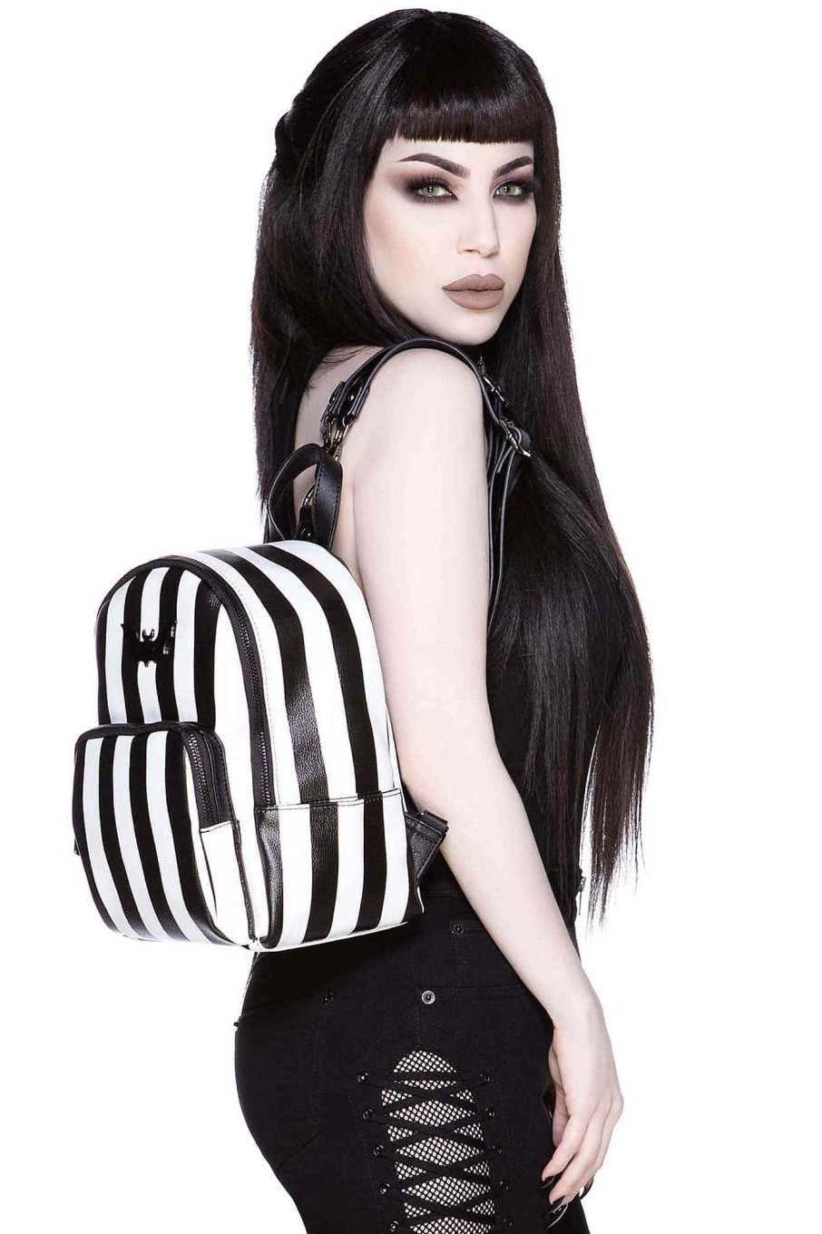 Accessories KILLSTAR Backpacks | Rails Mini Backpack Black/White