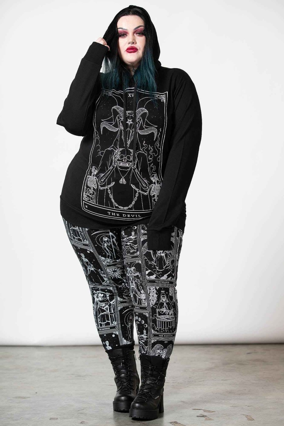 Plus KILLSTAR Outerwear | Soul Card Hoodie [Plus]