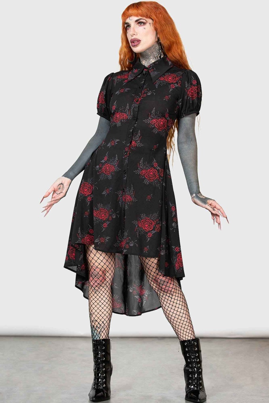 Women KILLSTAR Dresses | Pandora'S Revenge Dress Red