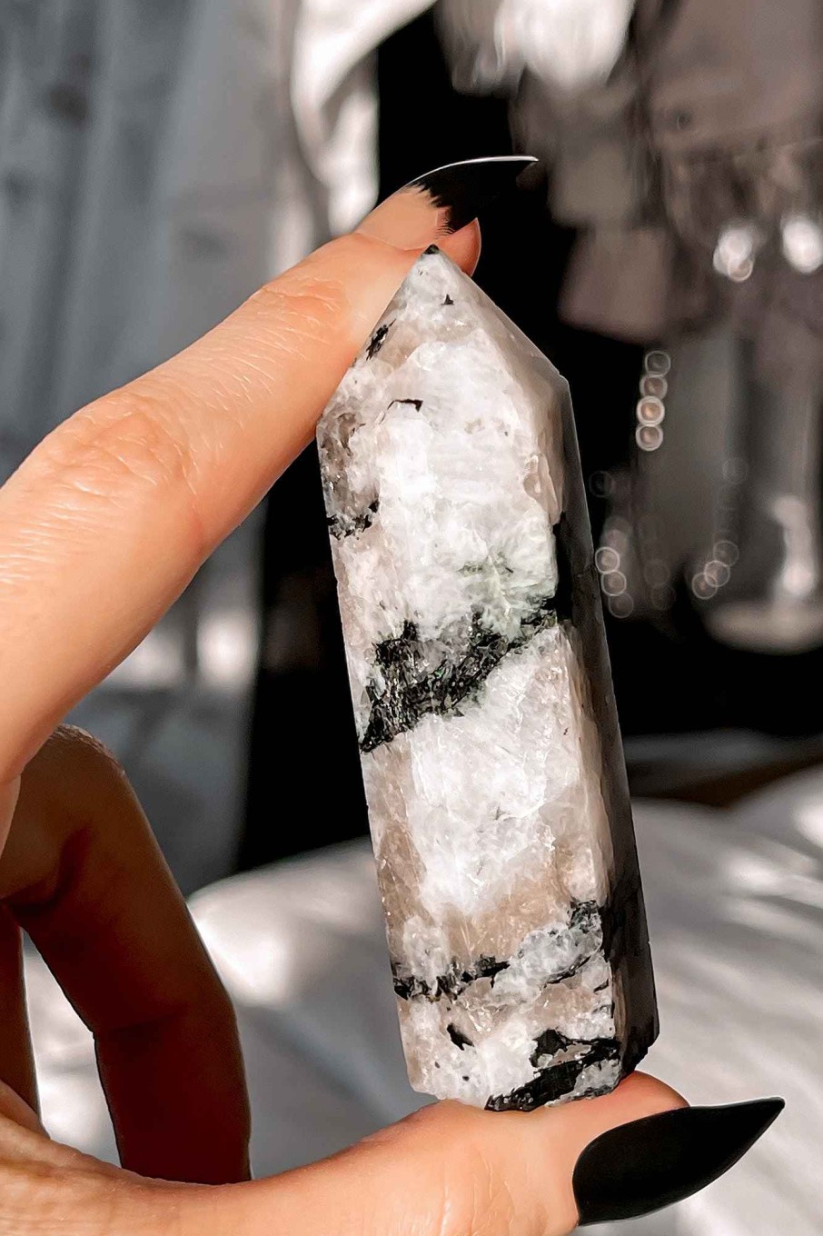 Home KILLSTAR Wellness | Moonstone Tower Crystal Multi