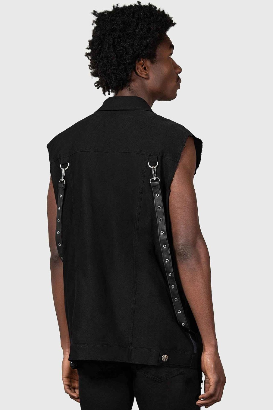 Men KILLSTAR Tops | Carnevil Vest Black