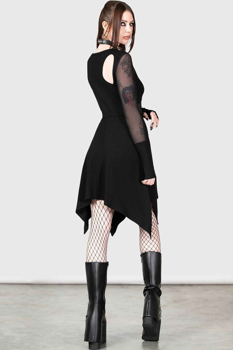 Women Killstar Dresses | Sonoran Dress Black