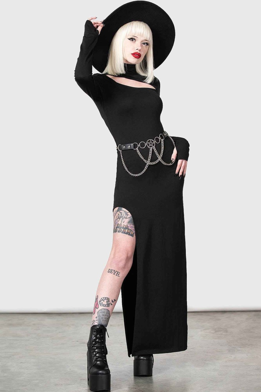 Women KILLSTAR Dresses | Astaroth Long Sleeve Dress