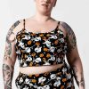 Plus KILLSTAR Loungewear | Haunted Pumpkin Cropped Cami [Plus] Black