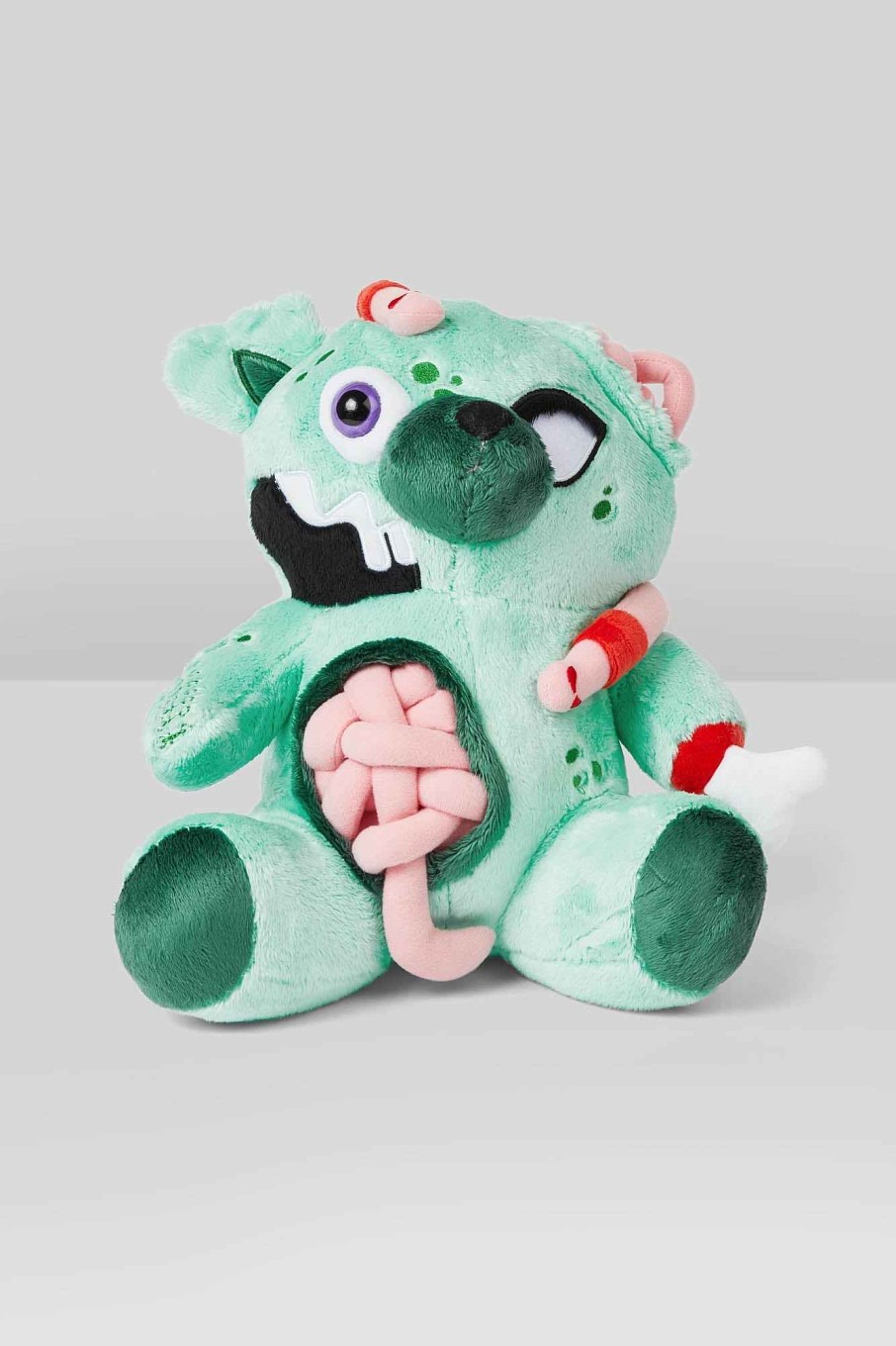 Kreeptures KREEPTURES | Undead Teddy: Zombieal Plush Toy Green