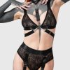 Women KILLSTAR Intimates | Tangled Bralet Black