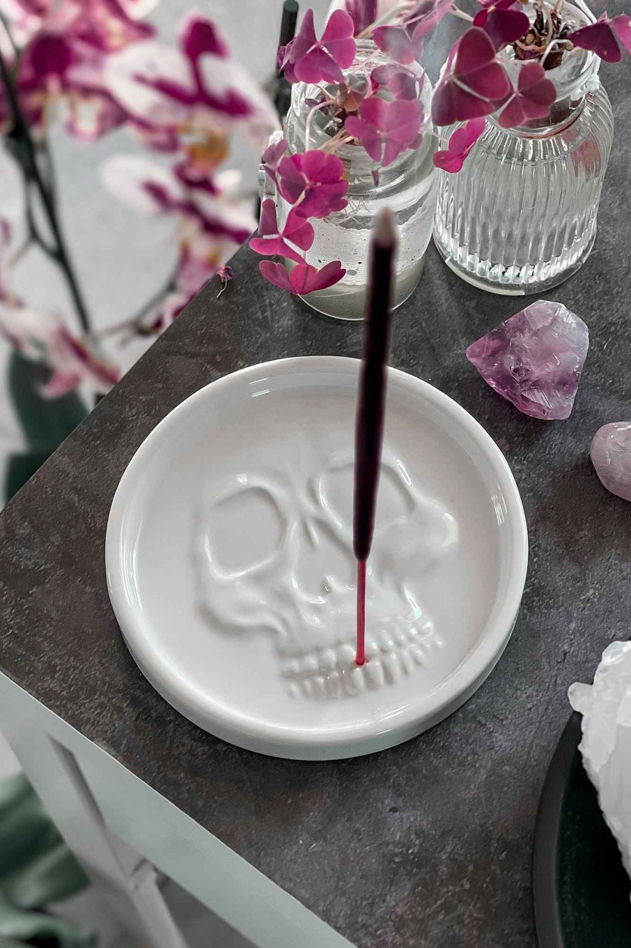 Home KILLSTAR Wellness | Luna Morte Incense Holder White