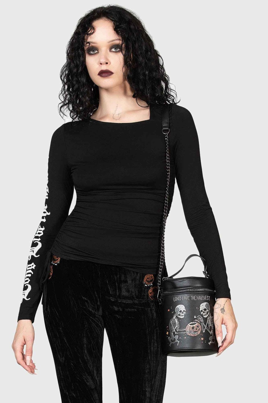 Accessories KILLSTAR Handbags | Jack O-Lantern Bag Black