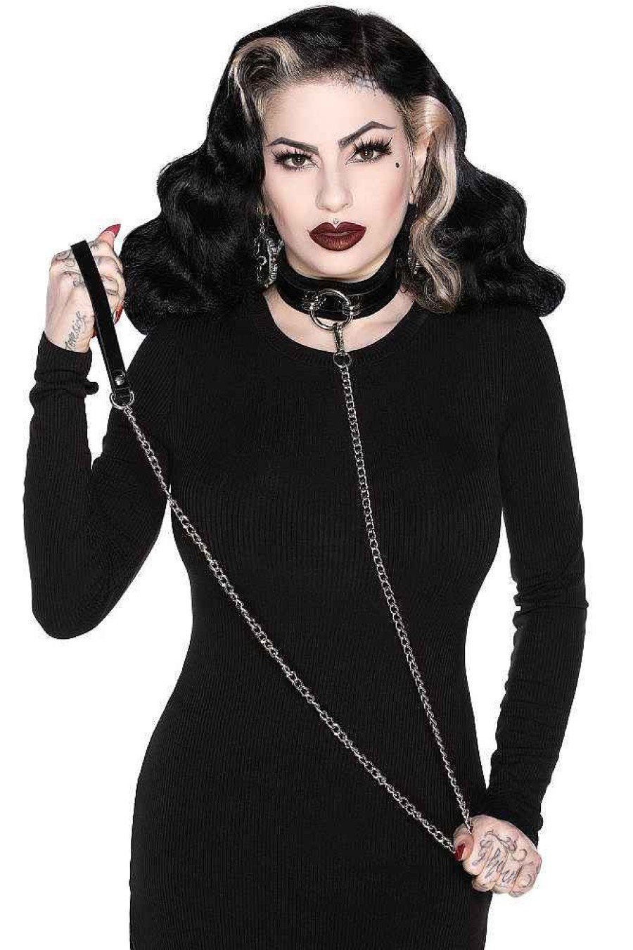 Accessories KILLSTAR Chokers | Eris Choker & Lead Black