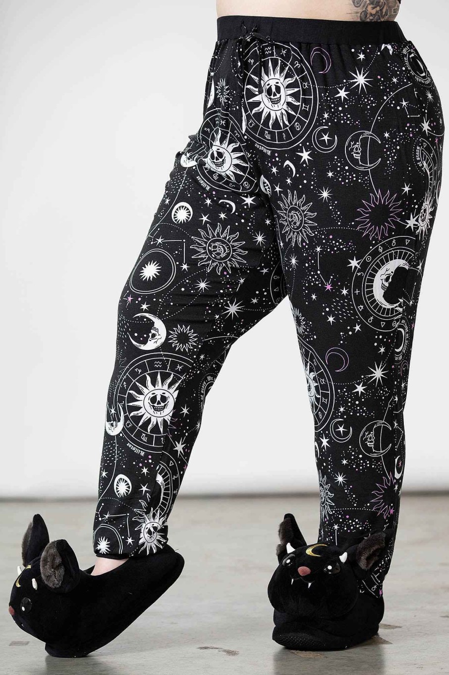 Plus KILLSTAR Loungewear | Nebula Lounge Pants [Plus] Black