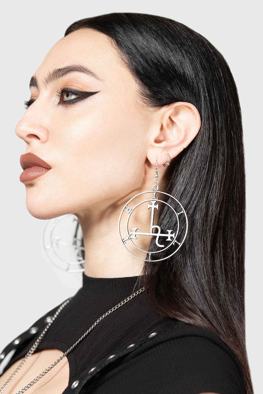 Accessories KILLSTAR Earrings | Glorious Charm Earrings Silver