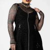 Women KILLSTAR Dresses | Feelin Purrty Skater Dress Black