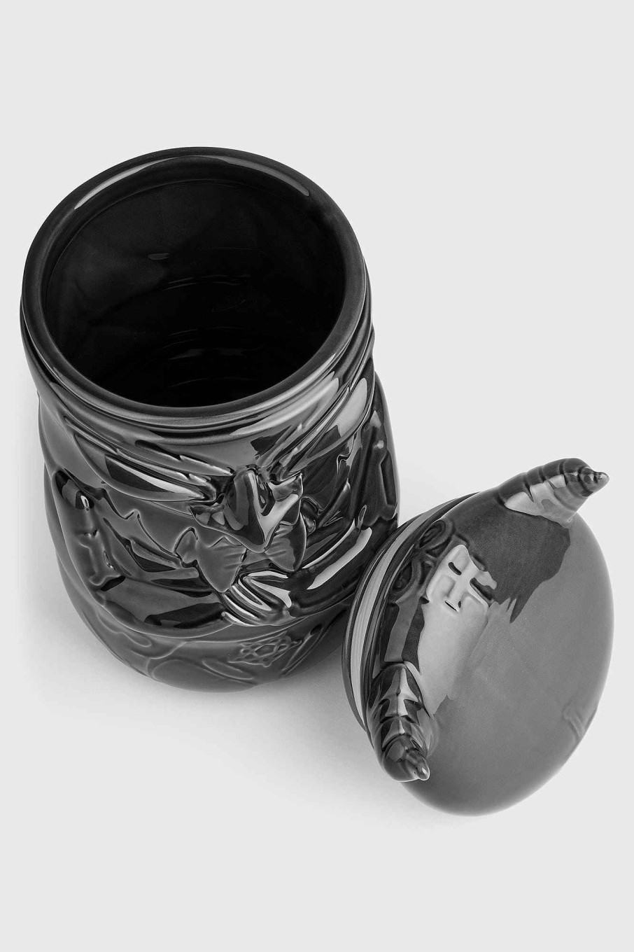 Home KILLSTAR Jars | Tiki Demon Jar Black