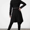 Women KILLSTAR Outerwear | The Watcher Coat Black