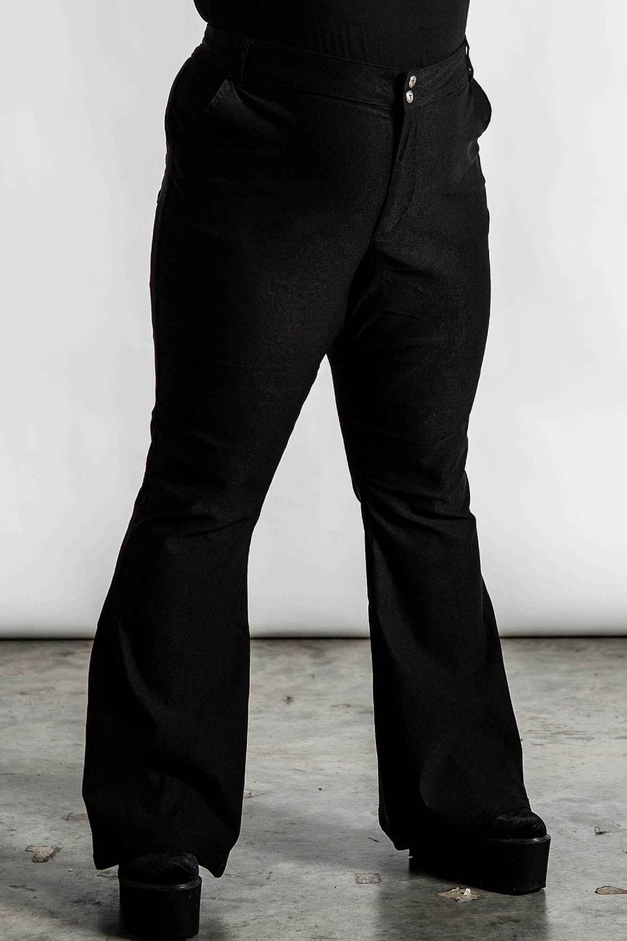 Plus KILLSTAR Bottoms | Seven Sins Trousers [Plus] Black