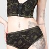 Women KILLSTAR Intimates | Forest Lush Panty Black